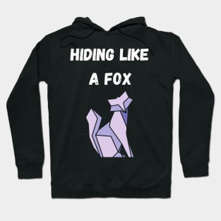 Hiding Like A Fox - Skull Fist Hoodie